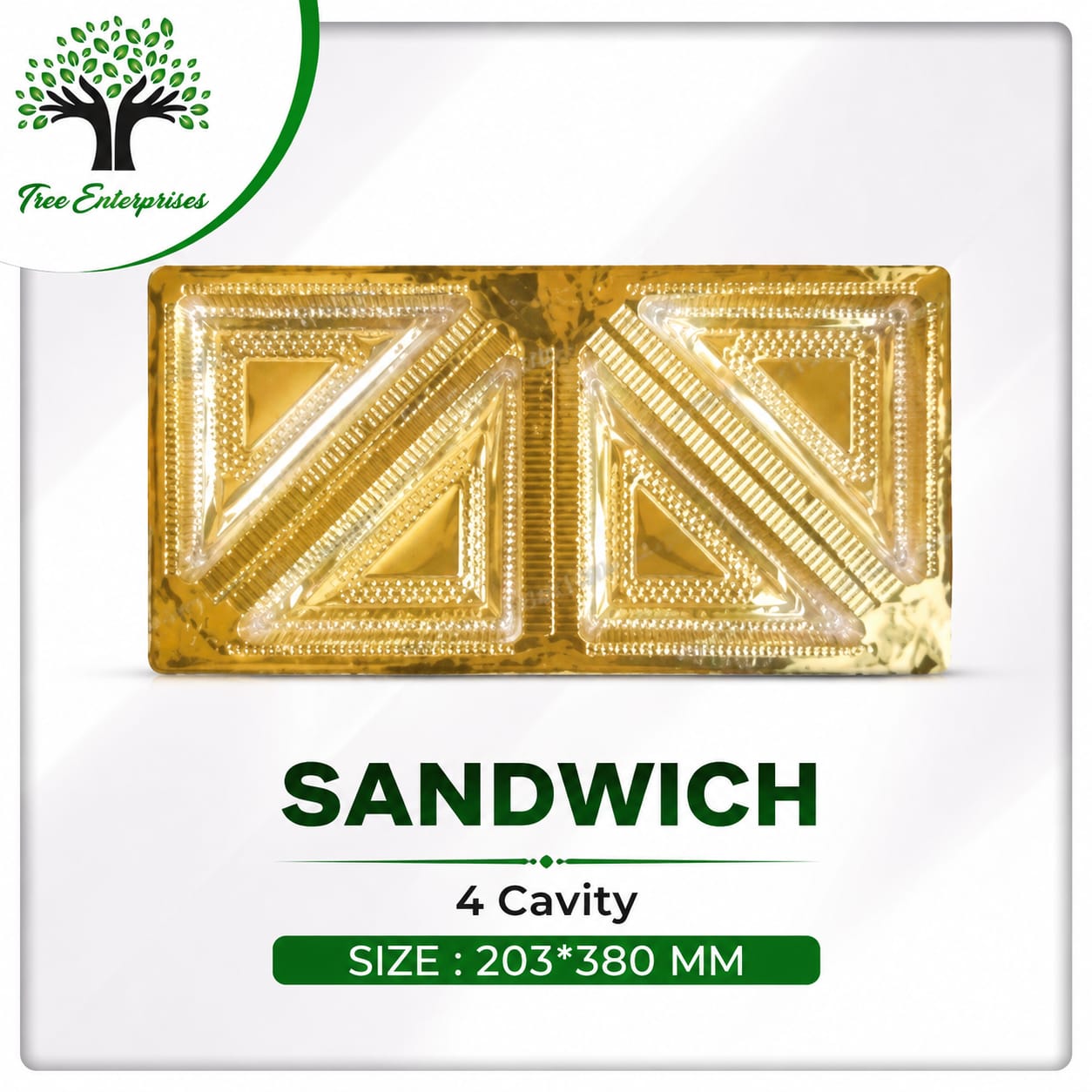 SANDWICH 4 CAVITY SIZE 203*380MM